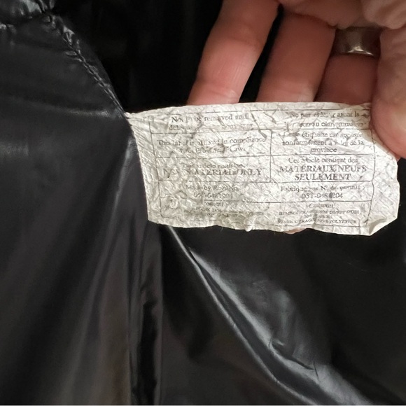 Lululemon Cold As Fluff Black Hooded Parka *Subzero 5 Pocket Size 6 - Picture 15 of 16